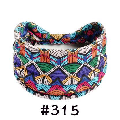 Faixa de Cabelo Turbante Boho Premium