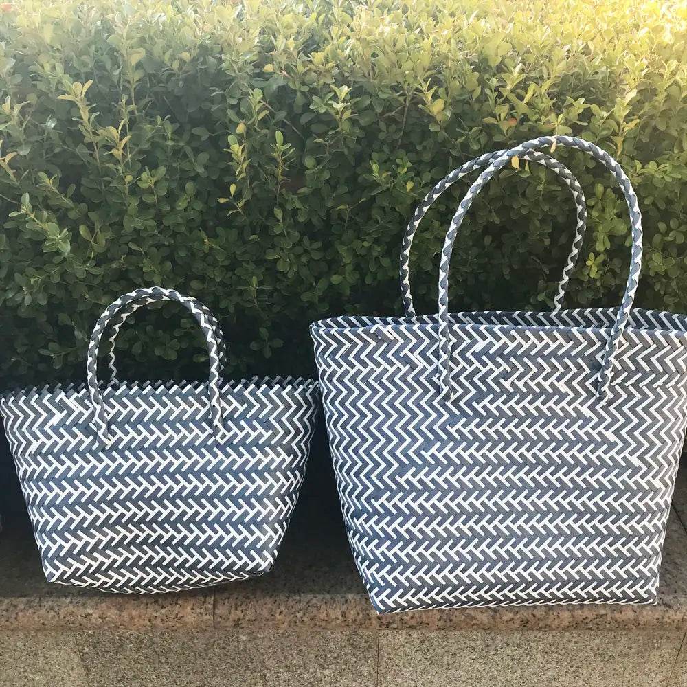 Large Capacity Beach Shopping Bags Woven Shoulder Bag Women Handmade Straw Handbags Summer Travel Bag - Aloha Spirit Store