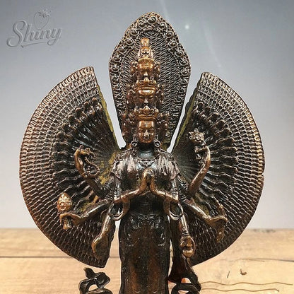 státua de Bronze Sagrada Tibetana