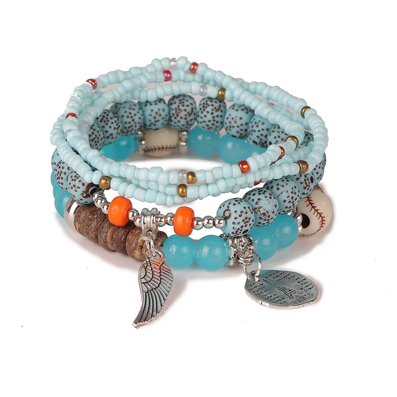 Conjunto Premium de Pulseiras Boho Árvore da Vida