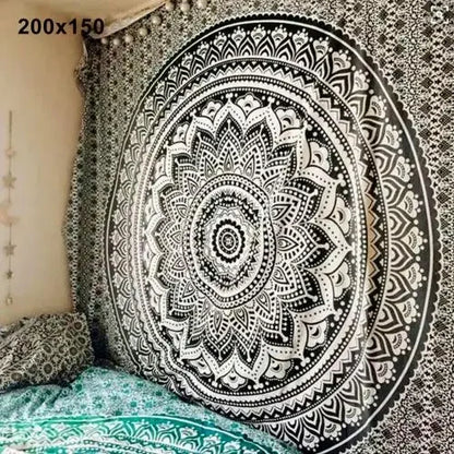 Tapeçaria Mandala Boho Premium