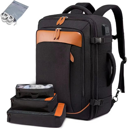 Mochila de Viagem Premium Grande Capacidade Expansível