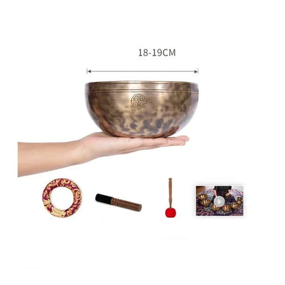 Tigela Tibetana Premium de Canto Lua Cheia