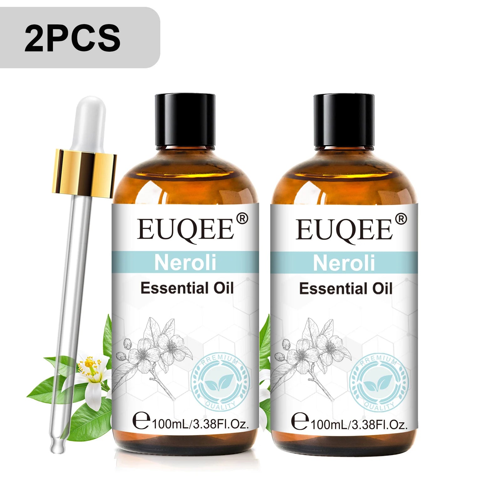 Óleo Essencial Premium EUQEE 100ml para Difusor de Varetas e Umidificador
