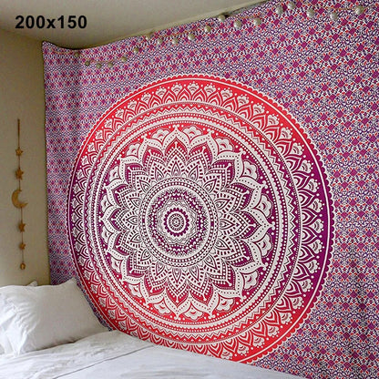Tapeçaria Mandala Boho Premium