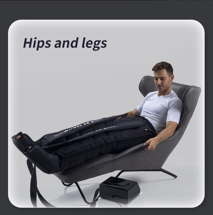 Botas de Pressoterapia Premium JILI com 6 Câmaras