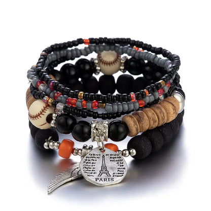 Conjunto Premium de Pulseiras Boho Árvore da Vida