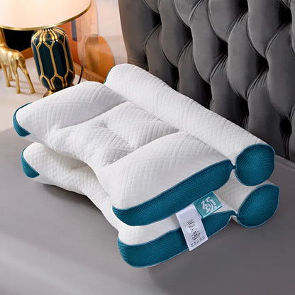 Travesseiro Ergonômico Premium de Penas de Ganso