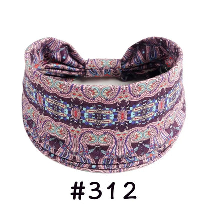 Faixa de Cabelo Turbante Boho Premium