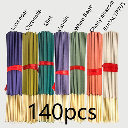 Kit Premium com 7 Conjuntos e 140 Varetas de Incenso