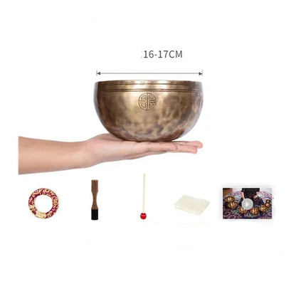 Tigela Tibetana Premium de Canto Lua Cheia