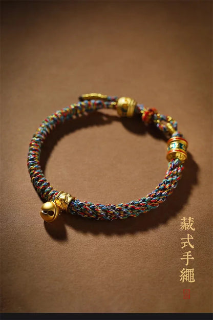 Pulseira Tibetana Artesanal Premium Om Mani Padme Hum