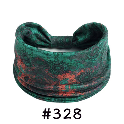 Faixa de Cabelo Turbante Boho Premium