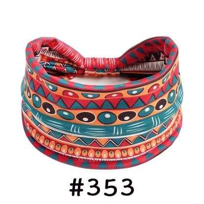 Faixa de Cabelo Turbante Boho Premium