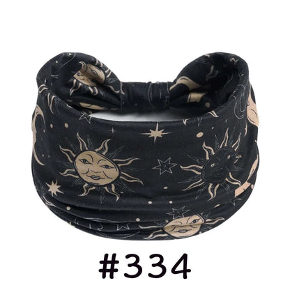 Faixa de Cabelo Turbante Boho Premium
