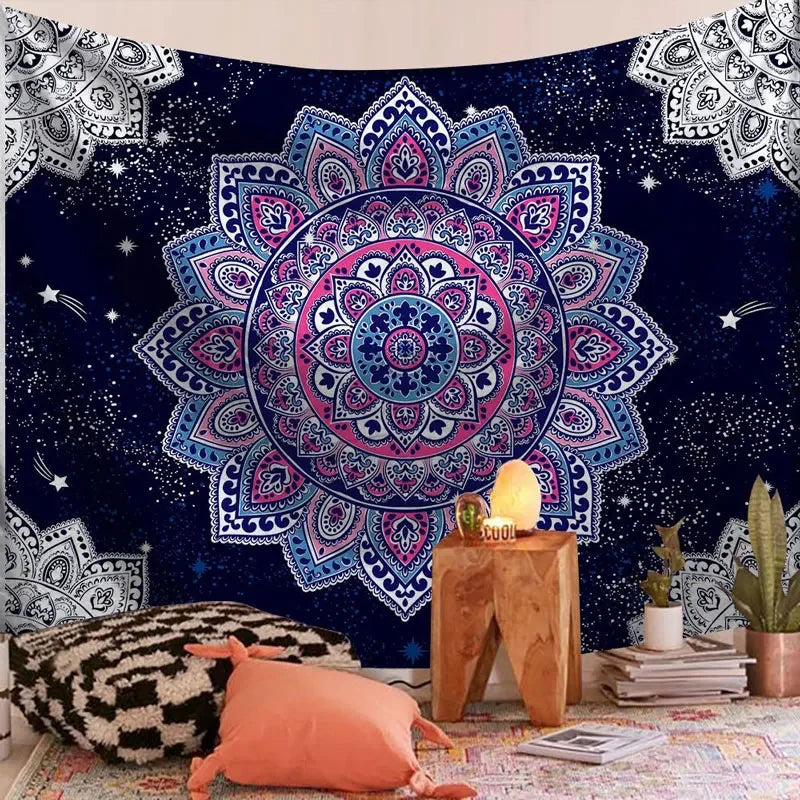 Tapeçaria Mandala Boho Premium