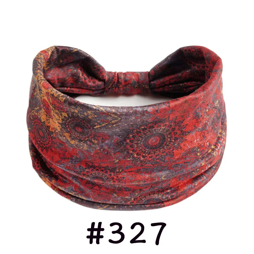 Faixa de Cabelo Turbante Boho Premium
