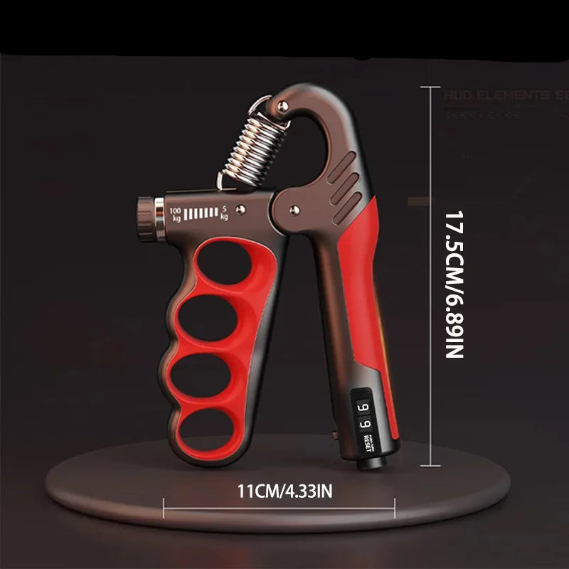 Expansor de Grip e Punho Premium Ajustável 5-150kg