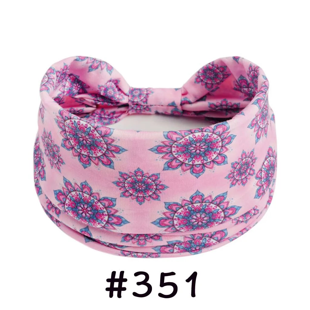 Faixa de Cabelo Turbante Boho Premium