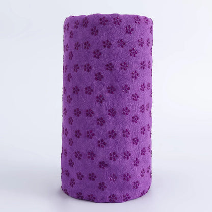 Toalha Premium para Hot Yoga com Pontos de Aderência