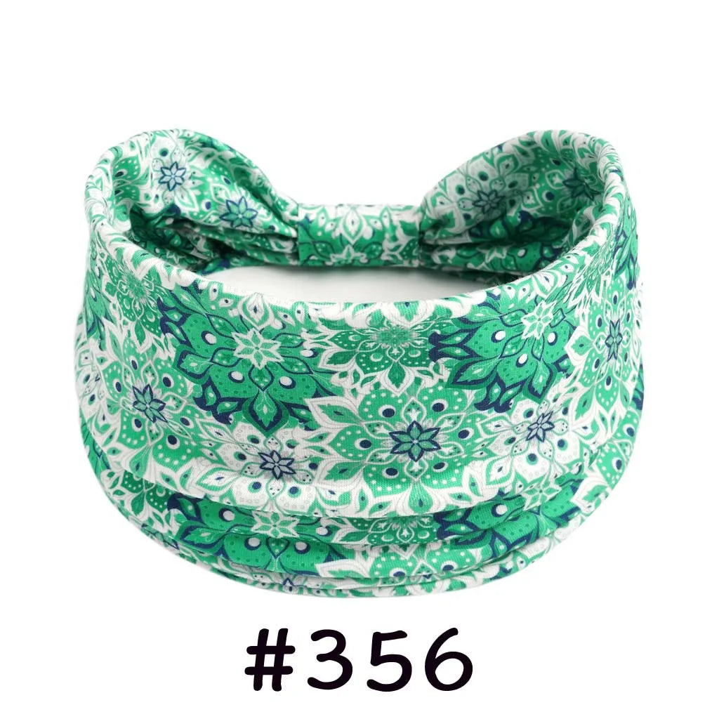 Faixa de Cabelo Turbante Boho Premium