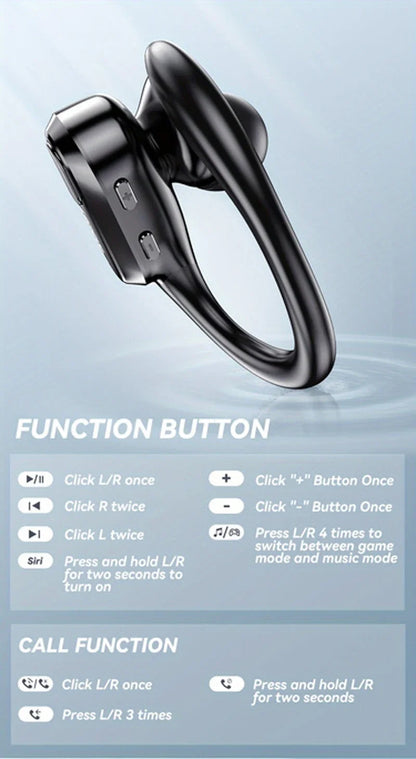Fone de Ouvido Premium Lenovo XT80 Bluetooth 5.3