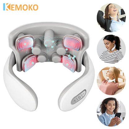 Massageador Cervical Elétrico Premium Inteligente