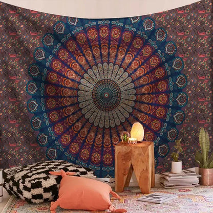 Tapeçaria Mandala Boho Premium