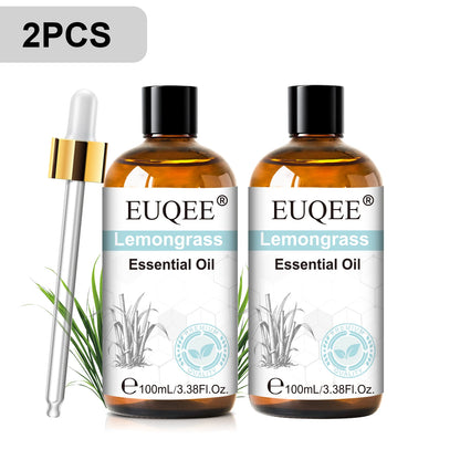 Óleo Essencial Premium EUQEE 100ml para Difusor de Varetas e Umidificador