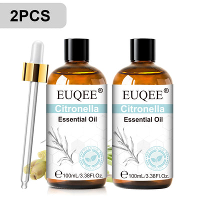 Óleo Essencial Premium EUQEE 100ml para Difusor de Varetas e Umidificador