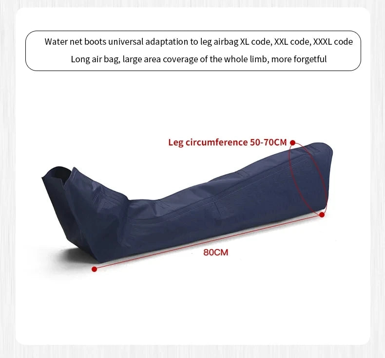 Botas de Pressoterapia Premium JILI com 6 Câmaras