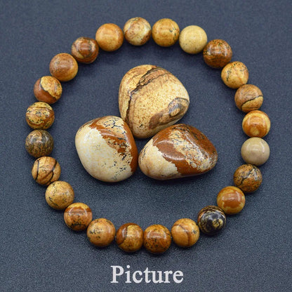 Pulseira Reiki Premium de Pedras Naturais