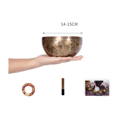 Tigela Tibetana Premium de Canto Lua Cheia