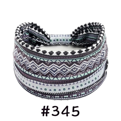 Faixa de Cabelo Turbante Boho Premium