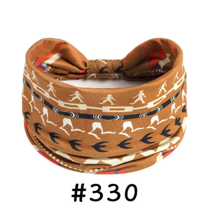 Faixa de Cabelo Turbante Boho Premium