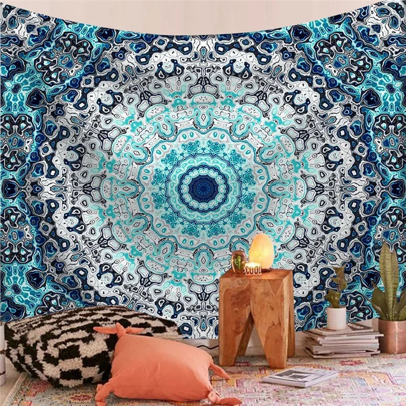 Tapeçaria Mandala Boho Premium