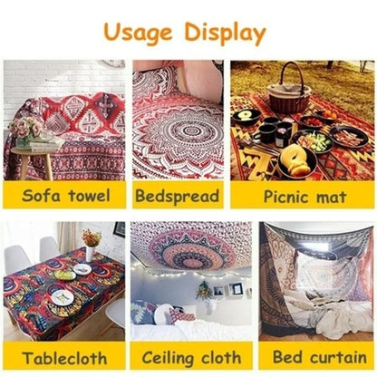 Tapeçaria Mandala Boho Premium