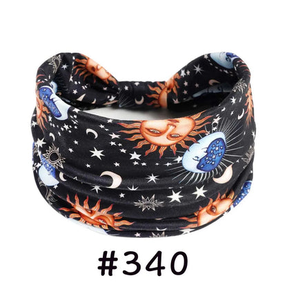 Faixa de Cabelo Turbante Boho Premium