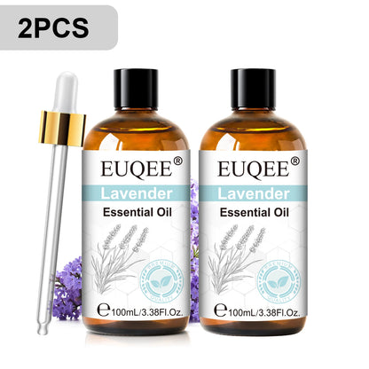 Óleo Essencial Premium EUQEE 100ml para Difusor de Varetas e Umidificador