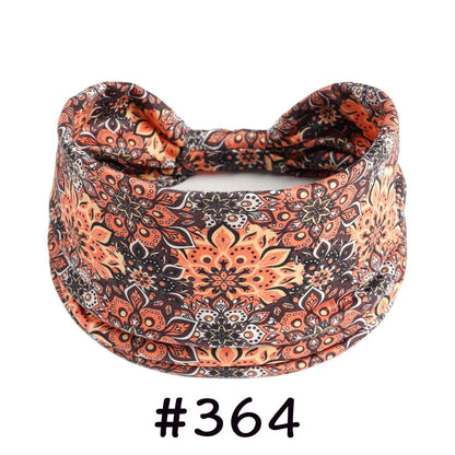 Faixa de Cabelo Turbante Boho Premium