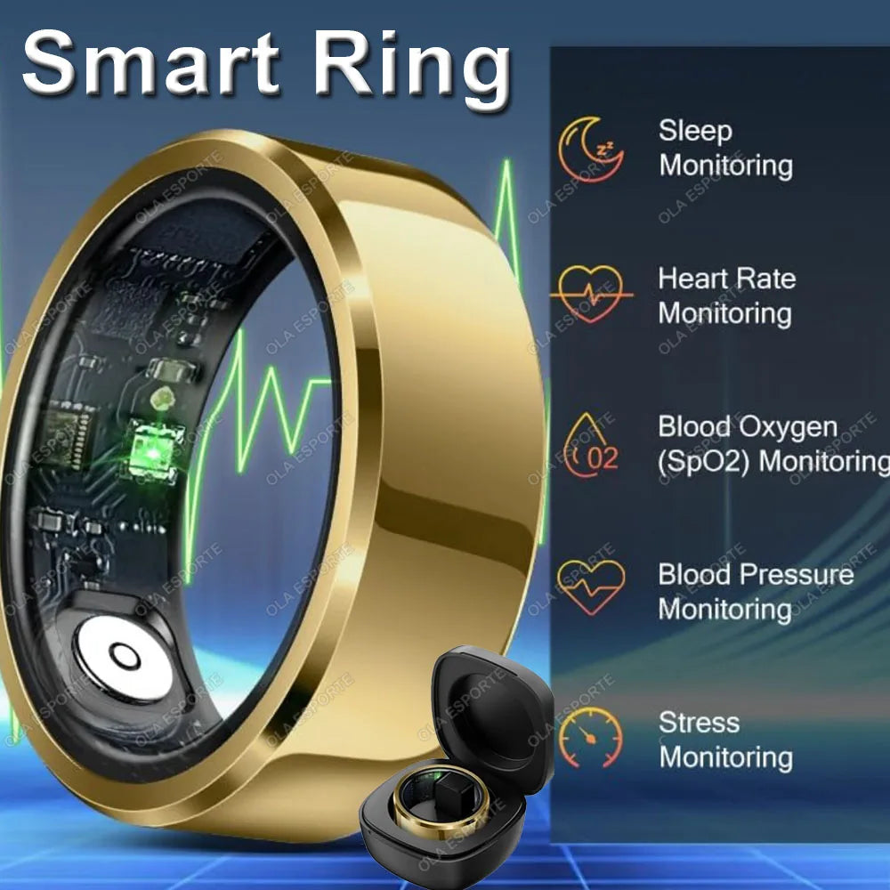 Smart Ring Premium — Monitoramento Completo de Saúde
