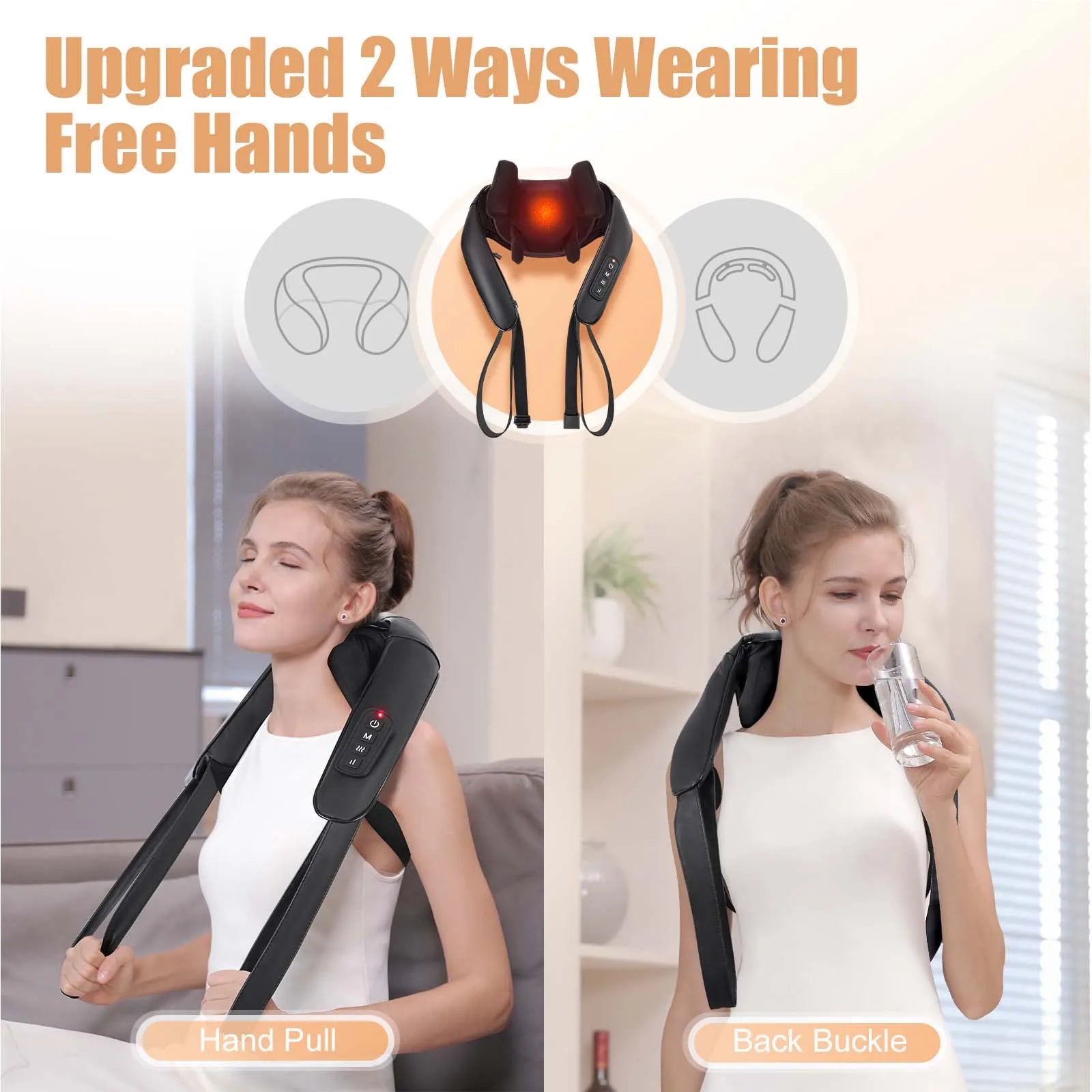 Almofada Massageadora Shiatsu Premium sem Fio