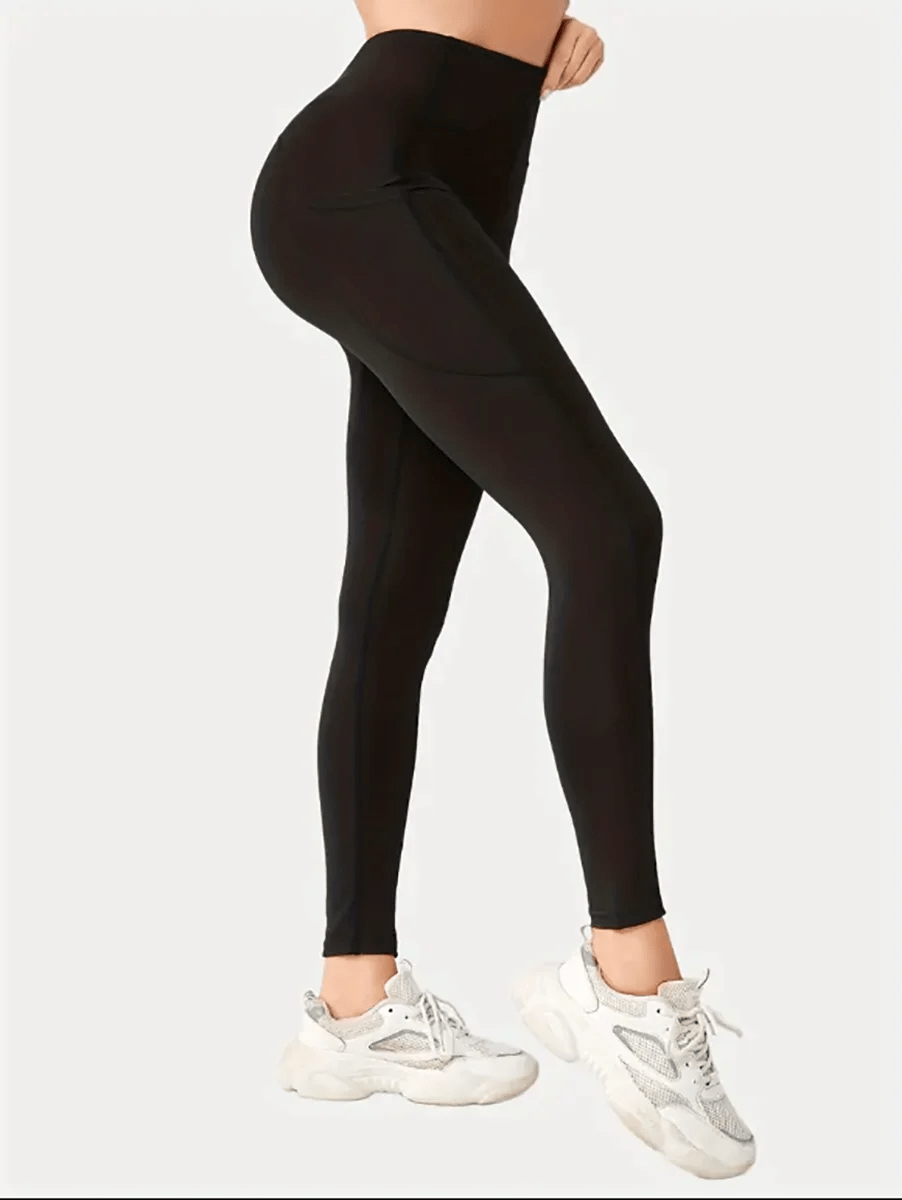 Leggings Femininas Cintura Alta S preto vendido por Aloha Spirit Store